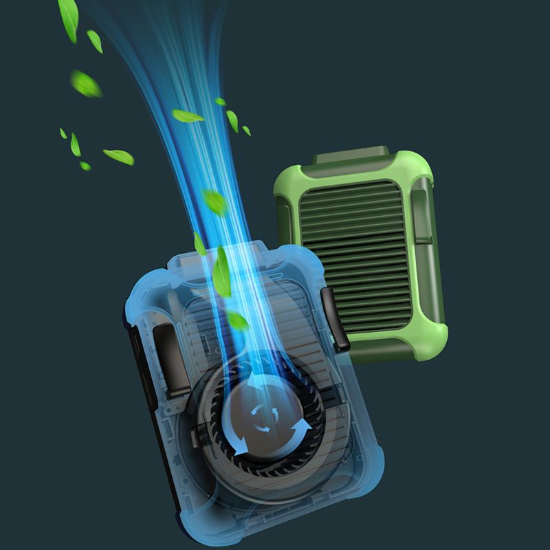 Cliksenz™ Typhoon Mini Waist Clip Fan