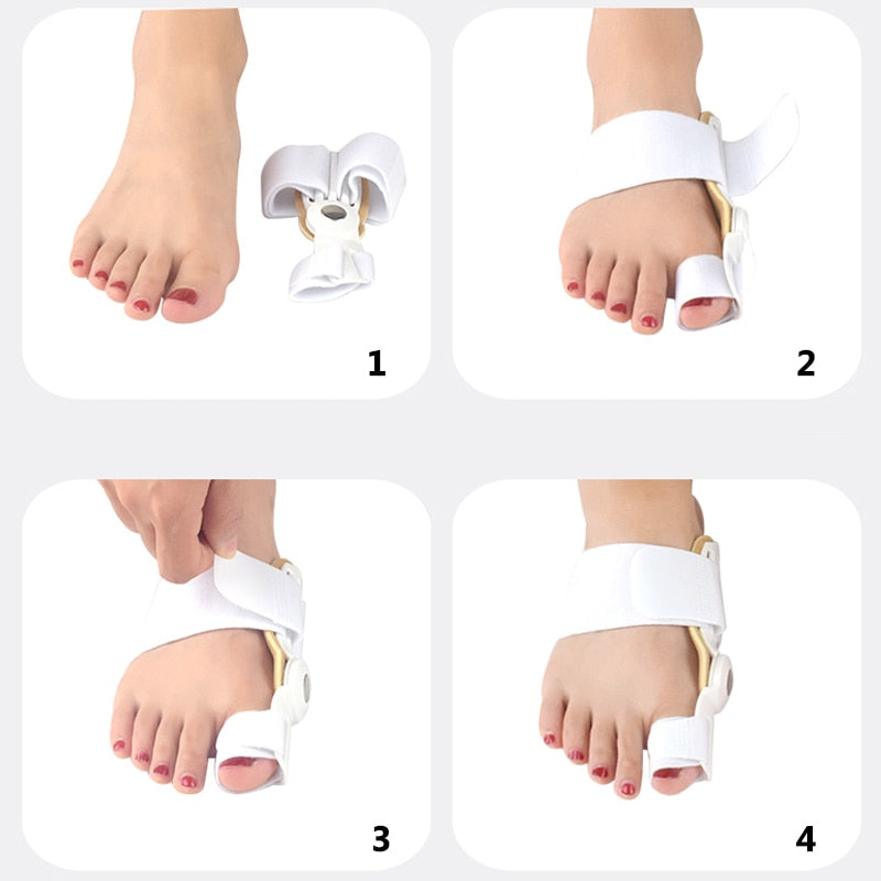 Cliksenz™ 2 Piece Bunion, Toe Corrector