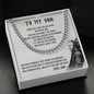 My Son | Do Your Best - Cuban Link Chain