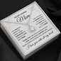 To My Loving Mom| Eternal Hope Necklace | I Will Love You Always