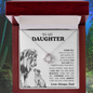 To My Daughter| This Old Lion - Love Knot Necklace