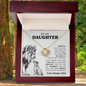To My Daughter| This Old Lion - Love Knot Necklace