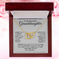 To My Beautiful Granddaughter | Interlocking Hearts | Love grandma