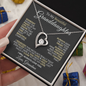 To My Beautiful Granddaughter | Forever Love Necklace | I Will Always Love You | From Grandma