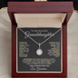 To My Beautiful Granddaughter | Eternal Hope Necklace | Love Grandma