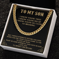 My Son | Strength Within You - Cuban Link Chain