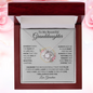 To My Beautiful Granddaughter | Love Knot Necklace | I Will Love You Always