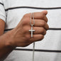 Grandson, Never Give Up Cross Necklace Remember whose grandson you are & never give up