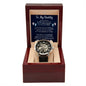 New dad Watch, New dad gift from wife, Gift for daddy Watch, To my Daddy Birthday Gift, new dad gift for Fathers day