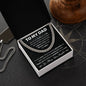 Father's Day Gifts for Dad, To My Dad Cuban Link Chain Necklace, Birthday Gift