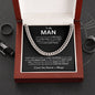 To My Man: Cuban Link Chain - A Gift of Love, Forever & Always