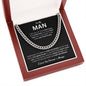To My Man: Cuban Link Chain - A Gift of Love, Forever & Always