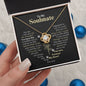 To My Soulmate, You are Forever My Heart | Love Knot Necklace