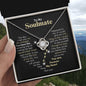 To My Soulmate | Love Knot Necklace | You Have This Amazing Way of Making Me Feel Appreciated, Loved & Worthy