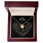 To My Wife | Love Knot Necklace | You Have This Amazing Way of Making Me Feel Appreciated
