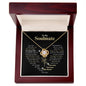To My Soulmate, You are Forever My Heart | Love Knot Necklace