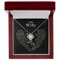 To My Wife, You are Forever My Heart | I Love You Forever and Always | Love Knot Necklace