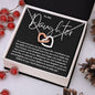 To My Daughter Necklace, Daughter Necklace, Heart Shaped Necklace, Daughter Necklace From Dad