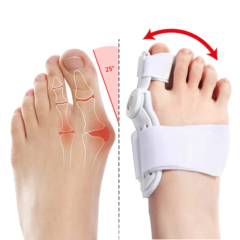 Cliksenz™ 2 Piece Bunion, Toe Corrector
