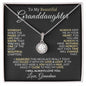 To My Beautiful Granddaughter | Eternal Hope Necklace | Love Grandma