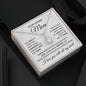 To My Loving Mom| Eternal Hope Necklace | I Will Love You Always