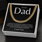 To My Dad | Cuban Link Chain | I Love You