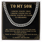 My Son | Strength Within You - Cuban Link Chain