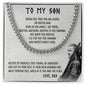 TO MY SON | CUBAN LINK | LOVE DAD