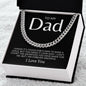 To My Dad | Cuban Link Chain | I Love You