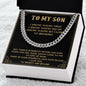 My Son | Strength Within You - Cuban Link Chain