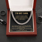My Son | Strength Within You - Cuban Link Chain
