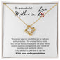 Wonderful Mother In Law| Bonus Mom - Love Knot Necklace