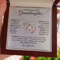 To My Beautiful Granddaughter | Love Knot Necklace | I Will Love You Always