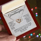 To My Beautiful Granddaughter | Interlocking Hearts | Love grandma