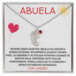 Abuela | Engraved Baby Feet w/ Birthstones | Con Carino