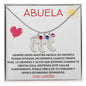 Abuela | Engraved Baby Feet w/ Birthstones | Con Carino