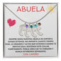Abuela | Engraved Baby Feet w/ Birthstones | Con Carino