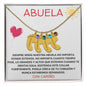 Abuela | Engraved Baby Feet w/ Birthstones | Con Carino