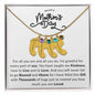 Happy Mothers Day | Engraved Baby Feet with Birthstone |