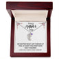 Happy Mothers Day | Engraved Baby's Feet w/ Birthstone | Love You Always and Forever