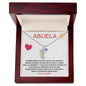 Abuela | Engraved Baby Feet w/ Birthstones | Con Carino
