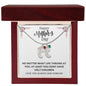 Happy Mothers Day | Engraved Baby's Feet w/ Birthstone | Love You Always and Forever