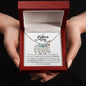 Happy Mothers Day | Engraved Baby Feet with Birthstone |