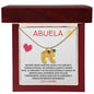 Abuela | Engraved Baby Feet w/ Birthstones | Con Carino