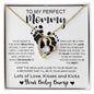 My Perfect Mommy| Your Baby Bump - Forever Love Necklace