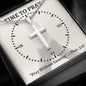 Time To Pray | Stainless Steel Cross Necklace | Pray Without Ceasing 1 Thes 5:17