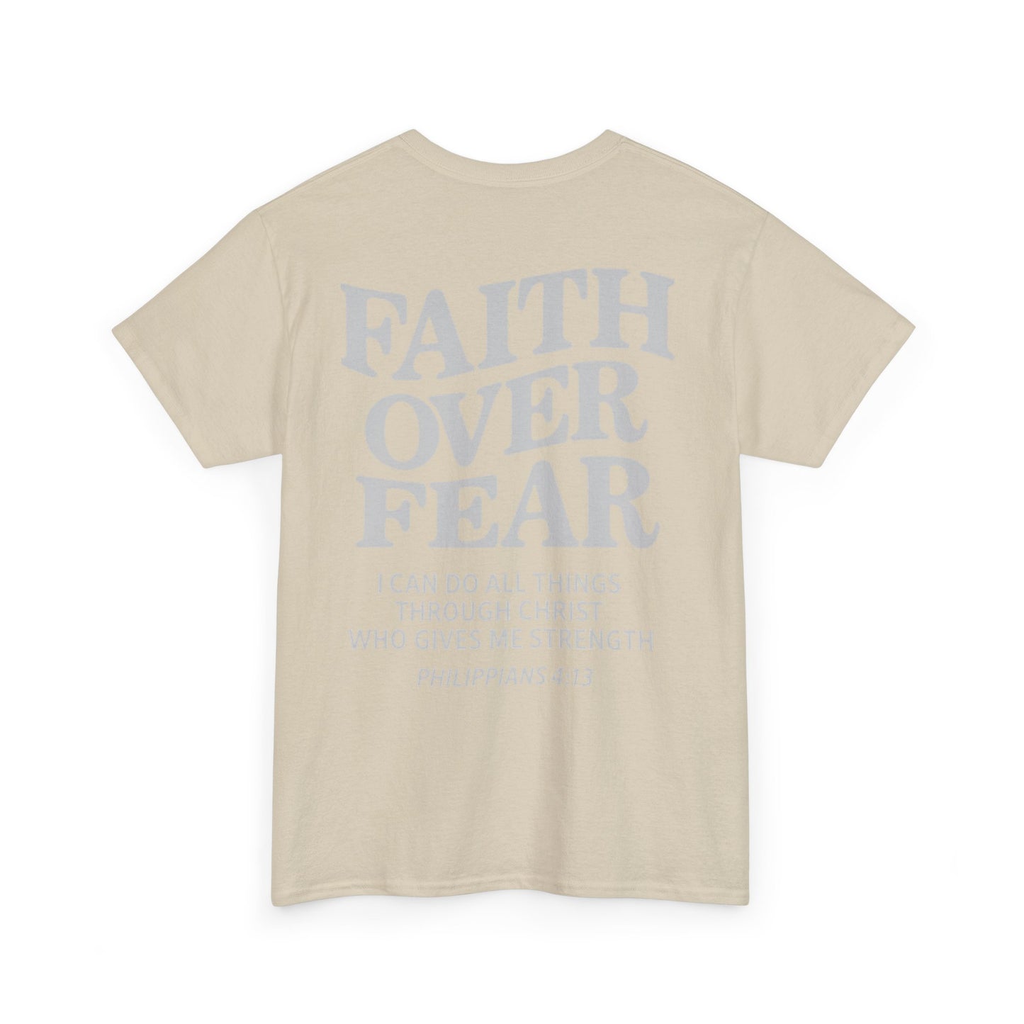 Faith Over Fear Unisex Heavy Cotton Tee