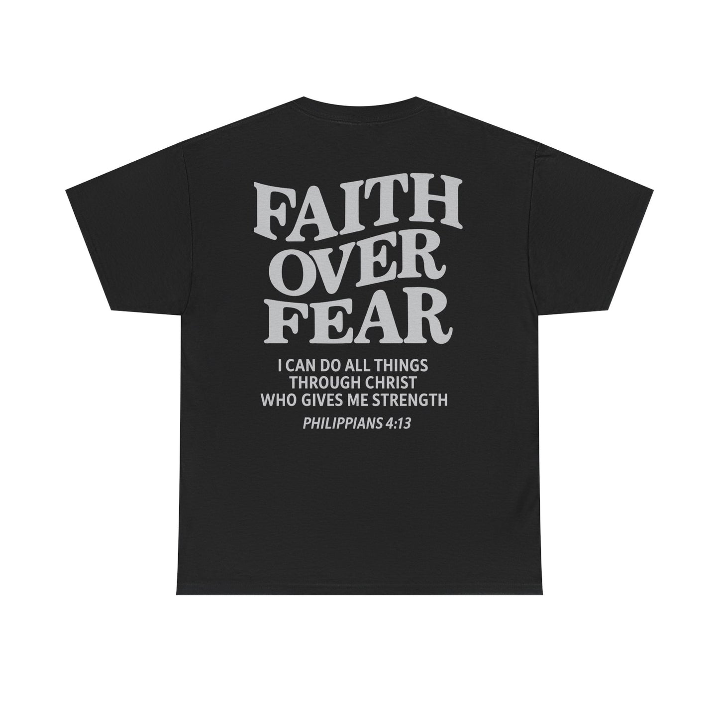 Faith Over Fear Unisex Heavy Cotton Tee