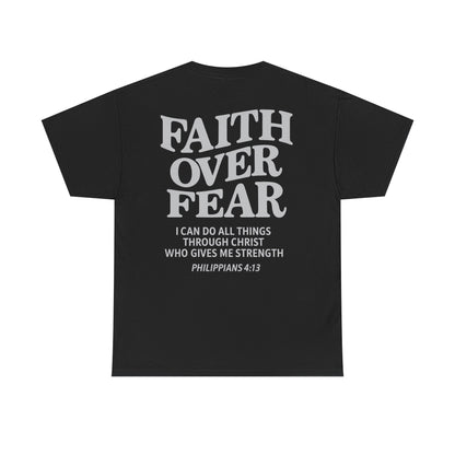 Faith Over Fear Unisex Heavy Cotton Tee