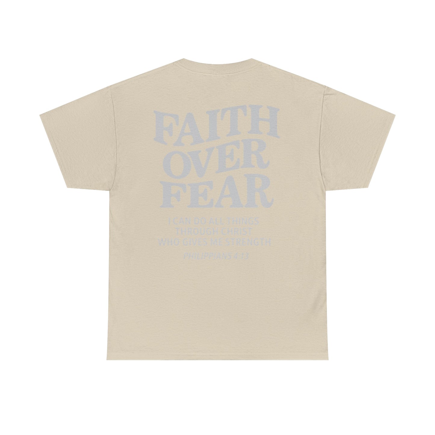 Faith Over Fear Unisex Heavy Cotton Tee
